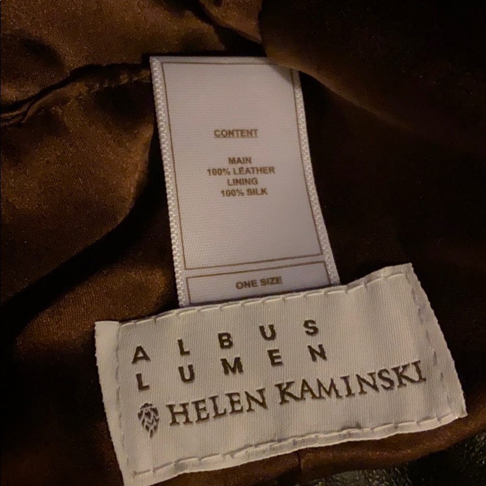 Albus Lumen Leather Bucket Hat - Picture 3 of 5